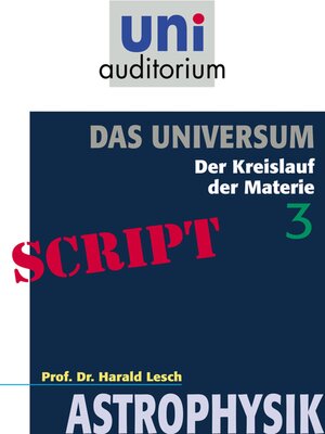 cover image of Das Universum, Teil 3